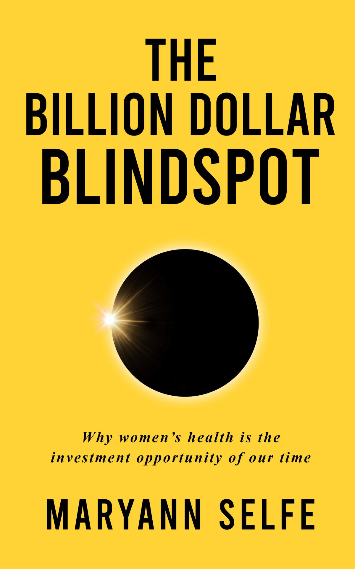 The Billion Dollar Blindspot book cover